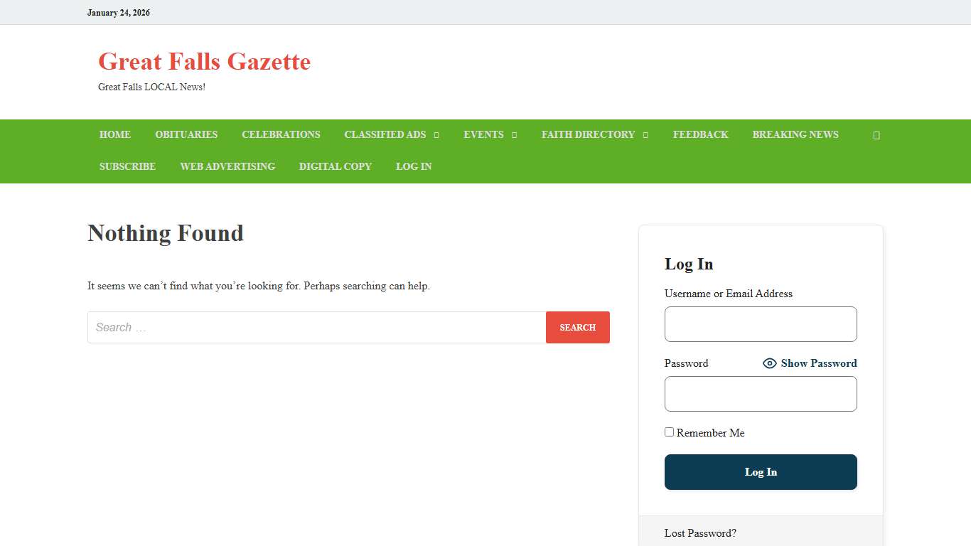 CrimeStoppers - Great Falls Gazette